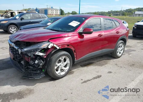 2024 Chevrolet Trax Fwd Sp из США, поврежденный, VIN KL77LFE2XRC101008